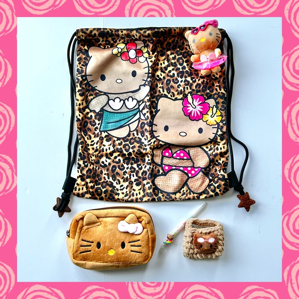 💖(HK307) Hello Kitty Adorable 5-Piece Travel Bundle!
